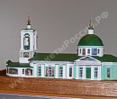 Подарочный макет Храм на Воробьевых горах